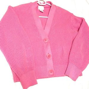RARE H&M Pink Cardigan 💗💖
